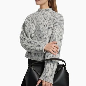 Vince
Abstract Onyx Jacquard Sweater